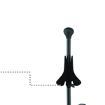 Hercules Soprano Sax /or Flugel Horn Peg Stand