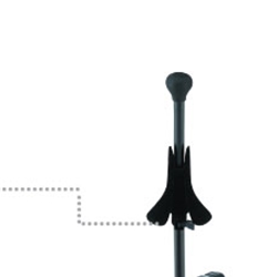 Hercules Soprano Sax /or Flugel Horn Peg Stand