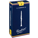 <b>Vandoren Bb Clarinet Reed #3</b> -<i> PER REED</i>