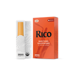 Box of Rico Strength 2.5 Baritone Saxophone Reeds on display at MusicMasters store in Midtown Tallahassee.