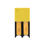 Product view of the D'Addario Large Reed Guard DRGRD4TB showcasing the widened slot profiles meant to hold up to four large tenor or baritone saxophone reeds flat.