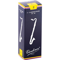 Vandoren bass clarinet reeds strength 2.0, single bass clarinet reed, MusicMasters Tallahassee, traditional low reed accessories, Tallahassee music store