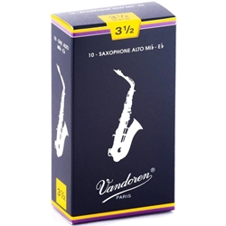 <b>Vandoren Alto Sax Reed #3.5</b> -<i> PER REED</i>