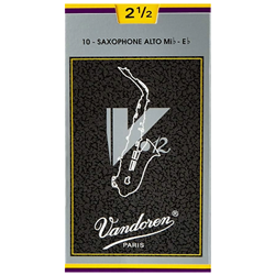 <b>Vandoren V12 Alto Sax Reed #2.5</b> -<i> PER REED</i>