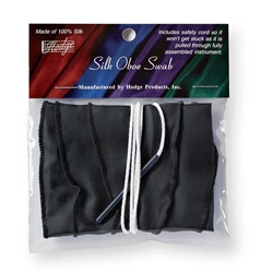 <b>Hodge Silk Oboe Swab - Black</b>