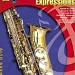 Band Expressions: Alto Sax Book 2 w/ CD