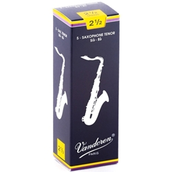 <b>Vandoren Tenor Sax Reed #2.5</b> -<i> PER REED</i>