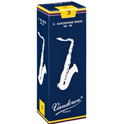 <b>Vandoren Tenor Sax Reed #3</b> -<i> PER REED</i>