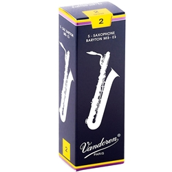 <b>Vandoren Baritone Sax Reed #2</b> -<i> PER REED</i>